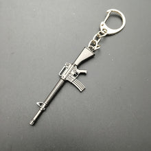 Load image into Gallery viewer, 2018 Hot Game 16 Styles PUBG CS GO Weapon Keychains AK47 Gun Model 98K Sniper Rifle Key Chain Ring for Men Gifts Souvenirs 6CM