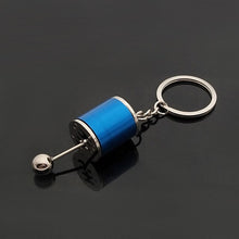 Load image into Gallery viewer, Car Key Ring Chain Car Metal Modified Keychain Keyfob Stick Shift Keychain Gear Shift Knob Type Freely Shifting Pendant