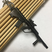 Load image into Gallery viewer, 2018 Hot Game 16 Styles PUBG CS GO Weapon Keychains AK47 Gun Model 98K Sniper Rifle Key Chain Ring for Men Gifts Souvenirs 6CM