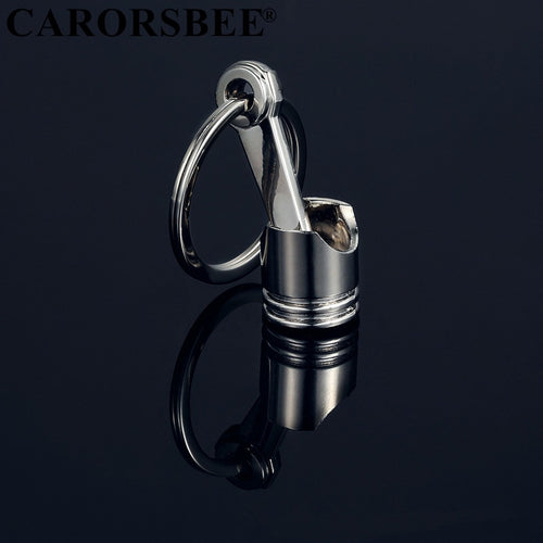 car styling engine piston Model Alloy KeyChain metal Key Chain Keyring Gift Turbo Auto Key Rings for Skaoda A5 renault seat leon