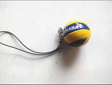 Load image into Gallery viewer, Mini PVC Volleyball Keychain Sport Key Chain Gift Car Ball Key Holder Ring For Sports Team For Men Women Keyring Birthday gift