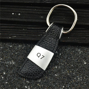 Car Keychain Accessories For Audi A3 A4 B6 B8 A6 C6 80 B5 B7 A5 Q5 Q7 TT 8P 100 8L C7 8V A1 S3 Q3 A8 B9 S line A7 Car Styling