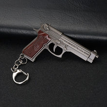 Load image into Gallery viewer, 2019 New PUBG FPS Game Player Unknown Battle Grounds 3D Keychain Weapon Gun Car Revolver eat chicken game Men Women car keychain
