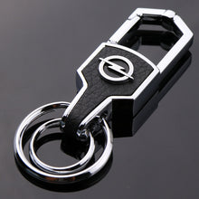 Load image into Gallery viewer, for Opel Logo Hollow Out Keyring Key Rings Chain Pendant Keychain For Automobile Badge Brands Emblem Marks Chaveiro car styling