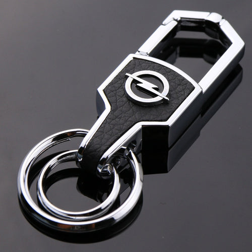 for Opel Logo Hollow Out Keyring Key Rings Chain Pendant Keychain For Automobile Badge Brands Emblem Marks Chaveiro car styling