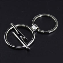 Load image into Gallery viewer, for Opel Logo Hollow Out Keyring Key Rings Chain Pendant Keychain For Automobile Badge Brands Emblem Marks Chaveiro car styling