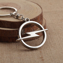 Load image into Gallery viewer, for Opel Logo Hollow Out Keyring Key Rings Chain Pendant Keychain For Automobile Badge Brands Emblem Marks Chaveiro car styling