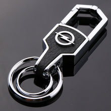 Load image into Gallery viewer, for Opel Logo Hollow Out Keyring Key Rings Chain Pendant Keychain For Automobile Badge Brands Emblem Marks Chaveiro car styling