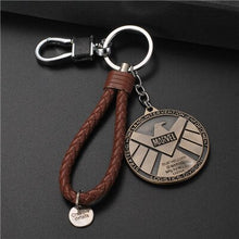 Load image into Gallery viewer, Marvel Avengers Thor's Hammer Mjolnir Keychain Captain America Shield Hulk Batman Mask KeyChain Keyrings Drop Shipping Wholesale