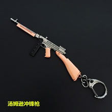 Load image into Gallery viewer, 2019 Hot Game 14 Styles PUBG CS GO Weapon Keychains AK47 Gun Model 98K Sniper Rifle Key Chain Ring for Men Gifts Souvenirs 10CM