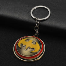 Load image into Gallery viewer, 2019 Marvel  Avengers Captain America Keychain Superhero Star Shield Pendant Keyring Fashion Car Key Chains For Men Accessories
