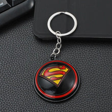 Load image into Gallery viewer, 2019 Marvel  Avengers Captain America Keychain Superhero Star Shield Pendant Keyring Fashion Car Key Chains For Men Accessories