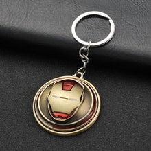Load image into Gallery viewer, 2019 Marvel  Avengers Captain America Keychain Superhero Star Shield Pendant Keyring Fashion Car Key Chains For Men Accessories