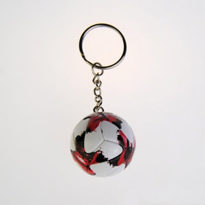 3D Sports Football Key Chains Souvenirs PU Leather Keyring for Men Soccer Fans Keychain Pendant Boyfriend Gifts