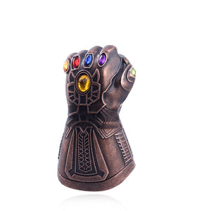 Thanos Infinity Glove Gauntlet Beer Bottle Opener Keychain Marvel Avengers 3 Infinity War 3D Pendant Key Chain for Men Jewelry