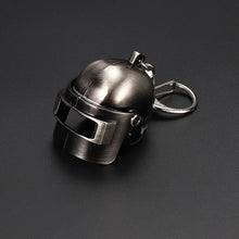 Load image into Gallery viewer, Keychain Playerunknown Battlefield Level 3 Helmet Backpack Saucepan Alloy Cosplay Props Accessories For Game PUBG