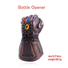 Load image into Gallery viewer, M2 Marvel Avengers Endgame Thanos Weapons Double-edged Sword Keychain Glove Gauntlet Metal Keyring Men Car Women Bag Accessories