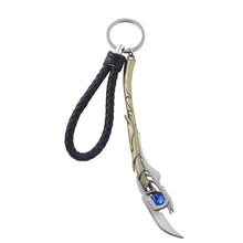 Load image into Gallery viewer, M2 Marvel Avengers Endgame Thanos Weapons Double-edged Sword Keychain Glove Gauntlet Metal Keyring Men Car Women Bag Accessories