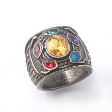 Load image into Gallery viewer, M2 Marvel Avengers Endgame Thanos Weapons Double-edged Sword Keychain Glove Gauntlet Metal Keyring Men Car Women Bag Accessories