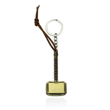 Load image into Gallery viewer, The Avengers 4 Marvel Captain Marvel Logo Shield ShaZam Keychain Superhero Thor Key Chains keyring Movie Jewelry Gift For Men