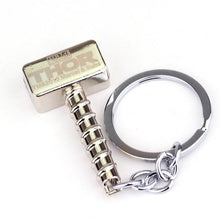 Load image into Gallery viewer, The Avengers 4 Marvel Captain Marvel Logo Shield ShaZam Keychain Superhero Thor Key Chains keyring Movie Jewelry Gift For Men