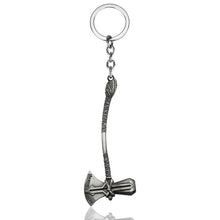 Load image into Gallery viewer, The Avengers 4 Marvel Captain Marvel Logo Shield ShaZam Keychain Superhero Thor Key Chains keyring Movie Jewelry Gift For Men