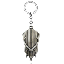 Load image into Gallery viewer, The Avengers 4 Marvel Captain Marvel Logo Shield ShaZam Keychain Superhero Thor Key Chains keyring Movie Jewelry Gift For Men