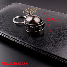 Load image into Gallery viewer, Game PUBG Keychain Cosplay Prop Metal Accessories Pan Backpack Key Ring Helmet 98K Key Chain