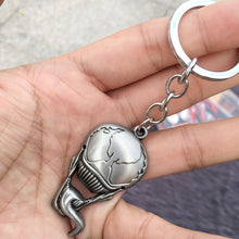 Load image into Gallery viewer, Marvel Avengers Endgame Thor's Hammer Keychain For Men Mjollnir Metal Iron Man Keyring Pendant Jewelry Accessories