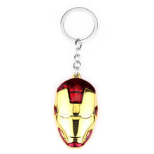 Load image into Gallery viewer, Marvel Avengers Endgame Thor's Hammer Keychain For Men Mjollnir Metal Iron Man Keyring Pendant Jewelry Accessories