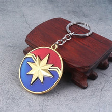 Load image into Gallery viewer, Marvel Avengers Endgame Thor's Hammer Keychain For Men Mjollnir Metal Iron Man Keyring Pendant Jewelry Accessories