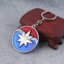Load image into Gallery viewer, Marvel Avengers Endgame Thor's Hammer Keychain For Men Mjollnir Metal Iron Man Keyring Pendant Jewelry Accessories