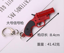 Load image into Gallery viewer, 2018 PUBG Copper Keychain Helmet And Guns 98K Game Fans Key Chains Ring Glitter Llaveros For PUBG Fans Chaveiro