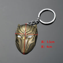 Load image into Gallery viewer, 2019 NEW Marvel Avengers Thor's Hammer Mjolnir Keychain Captain America Shield Hulk Batman Mask KeyChain Keyrings Drop Wholesale