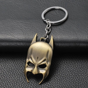 2019 NEW Marvel Avengers Thor's Hammer Mjolnir Keychain Captain America Shield Hulk Batman Mask KeyChain Keyrings Drop Wholesale