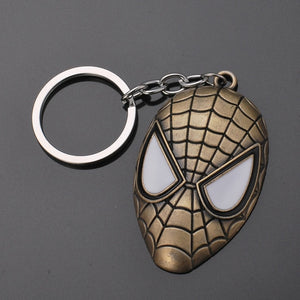 2019 NEW Marvel Avengers Thor's Hammer Mjolnir Keychain Captain America Shield Hulk Batman Mask KeyChain Keyrings Drop Wholesale