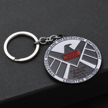 Load image into Gallery viewer, 2019 NEW Marvel Avengers Thor's Hammer Mjolnir Keychain Captain America Shield Hulk Batman Mask KeyChain Keyrings Drop Wholesale