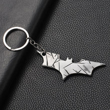 Load image into Gallery viewer, 2019 NEW Marvel Avengers Thor's Hammer Mjolnir Keychain Captain America Shield Hulk Batman Mask KeyChain Keyrings Drop Wholesale