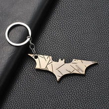 Load image into Gallery viewer, 2019 NEW Marvel Avengers Thor's Hammer Mjolnir Keychain Captain America Shield Hulk Batman Mask KeyChain Keyrings Drop Wholesale