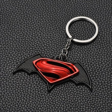 Load image into Gallery viewer, 2019 NEW Marvel Avengers Thor's Hammer Mjolnir Keychain Captain America Shield Hulk Batman Mask KeyChain Keyrings Drop Wholesale