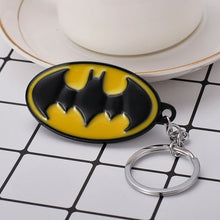 Load image into Gallery viewer, 2019 NEW Marvel Avengers Thor's Hammer Mjolnir Keychain Captain America Shield Hulk Batman Mask KeyChain Keyrings Drop Wholesale