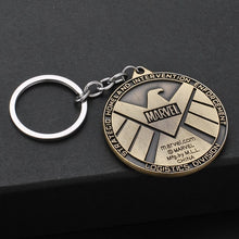 Load image into Gallery viewer, 2019 NEW Marvel Avengers Thor's Hammer Mjolnir Keychain Captain America Shield Hulk Batman Mask KeyChain Keyrings Drop Wholesale