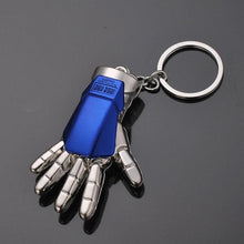 Load image into Gallery viewer, 2019 NEW Marvel Avengers Thor's Hammer Mjolnir Keychain Captain America Shield Hulk Batman Mask KeyChain Keyrings Drop Wholesale