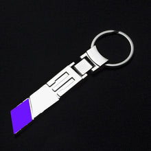 Load image into Gallery viewer, High quality metal car keychain for bmw M3 M5 M6 X3 X5 X6 Z4 Tail model emblem key ring  car accessories