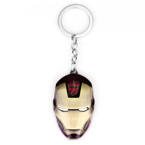 Marvel Jewelry The Avengers 4 Loki Scepter Keychain Iron Man Thor's Hammer Mjolnir Stormbreaker Axe Key Chain for Men Jewelry