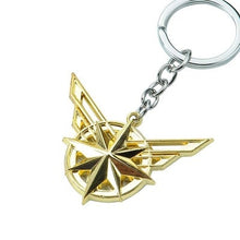 Load image into Gallery viewer, 2019 NEW Marvel Avengers Thor's Hammer Mjolnir Keychain Captain America Shield Hulk Batman Mask KeyChain Keyrings Drop Wholesale