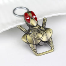 Load image into Gallery viewer, 2019 NEW Marvel Avengers Thor's Hammer Mjolnir Keychain Captain America Shield Hulk Batman Mask KeyChain Keyrings Drop Wholesale
