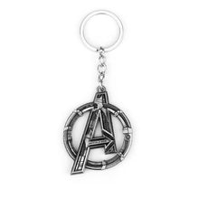 Load image into Gallery viewer, 2019 NEW Marvel Avengers Thor's Hammer Mjolnir Keychain Captain America Shield Hulk Batman Mask KeyChain Keyrings Drop Wholesale