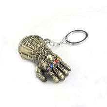 Load image into Gallery viewer, 2019 NEW Marvel Avengers Thor's Hammer Mjolnir Keychain Captain America Shield Hulk Batman Mask KeyChain Keyrings Drop Wholesale