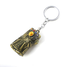 Load image into Gallery viewer, 2019 NEW Marvel Avengers Thor's Hammer Mjolnir Keychain Captain America Shield Hulk Batman Mask KeyChain Keyrings Drop Wholesale